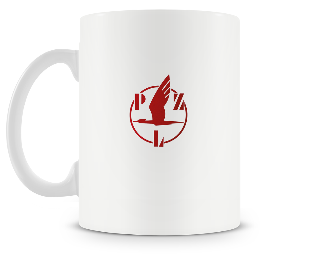 back of PZL-104 Wilga mug 15oz