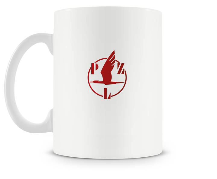 back of PZL-104 Wilga mug 15oz
