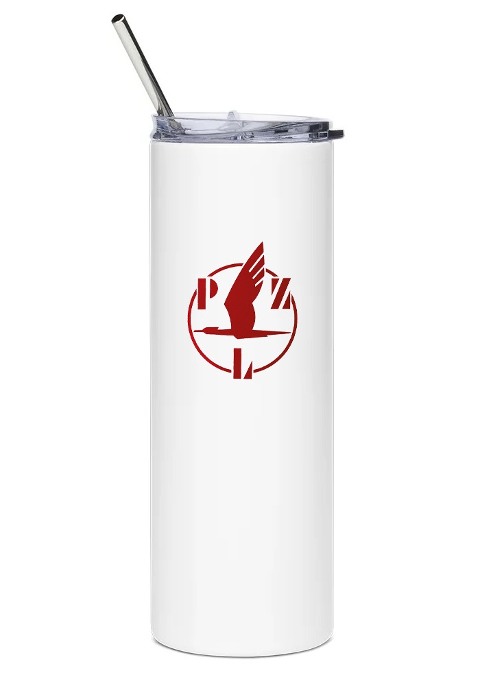 back of PZL-104 Wilga water tumbler