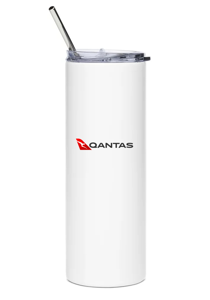 back of Qantas Airbus A380 tumbler