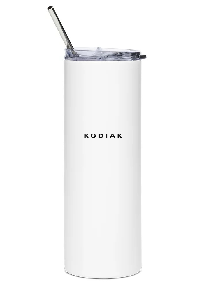 back of Kodiak 100 water bottle
