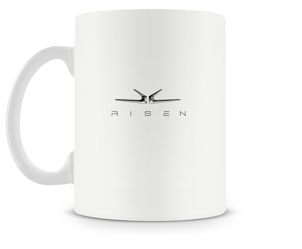 back of Swiss Excellence Risen mug