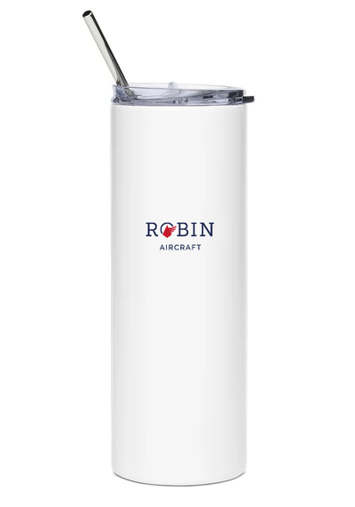 back of Robin DR400 water bottle