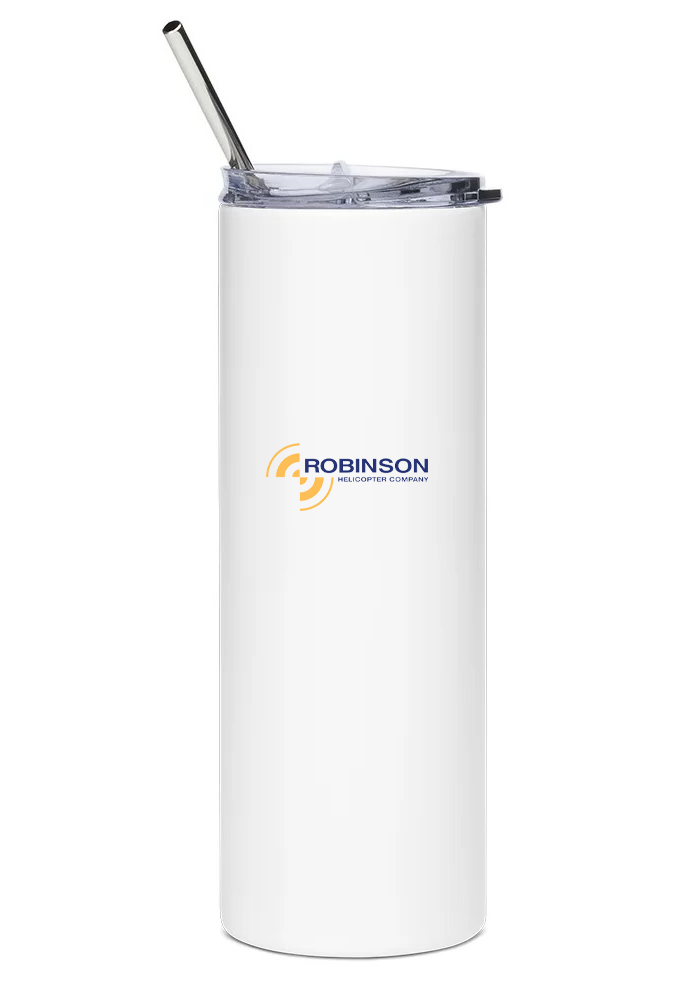 back of Robinson R22 water bottle
