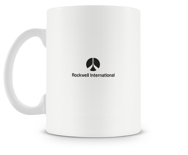 back of Rockwell Commander 114B mug