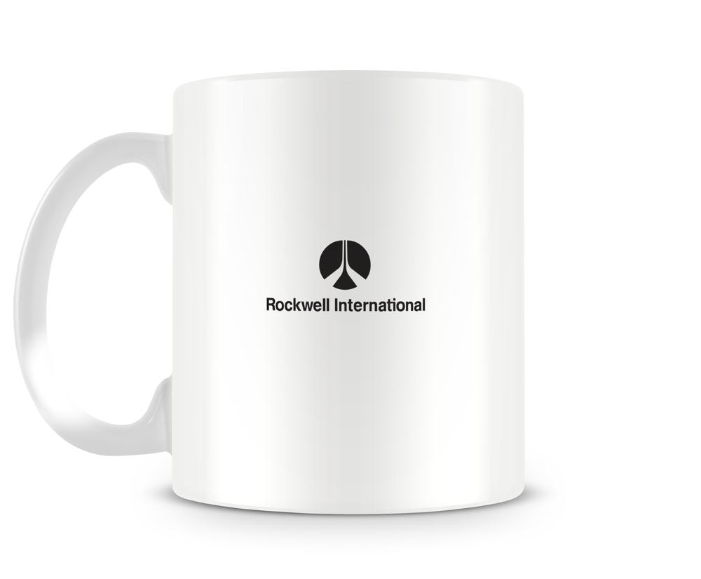 back of Rockwell B-1 Lancer Mug