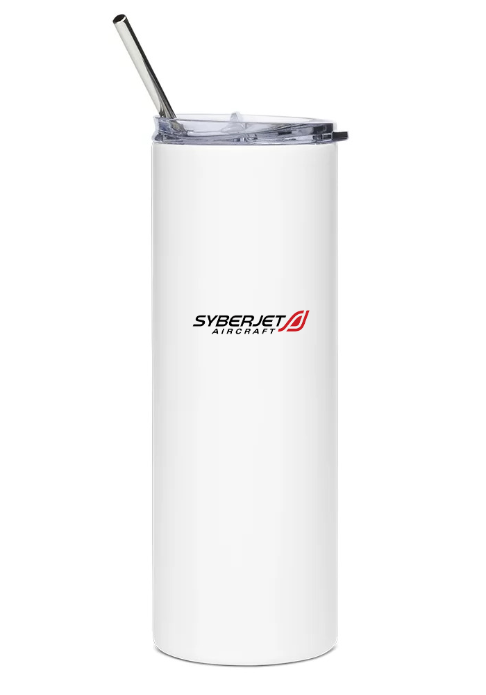 back of SyberJet SJ30 water tumbler