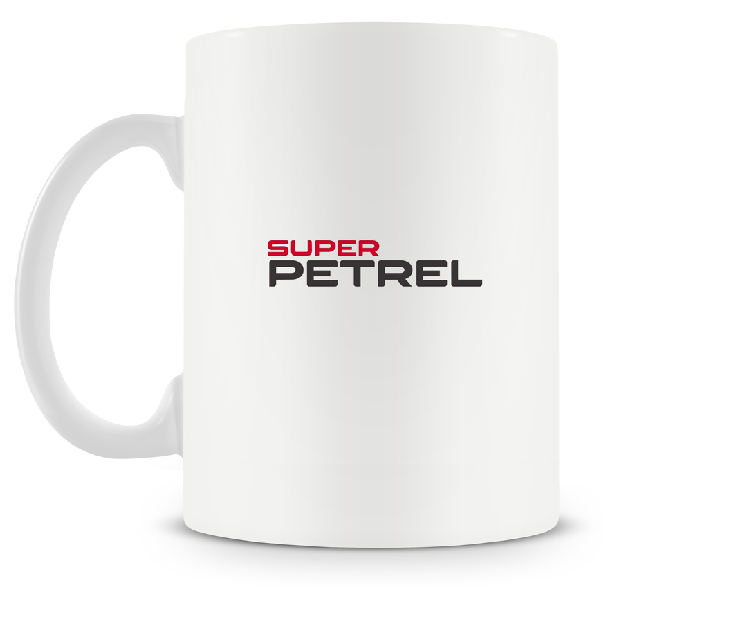 back of Super Petrel XP mug