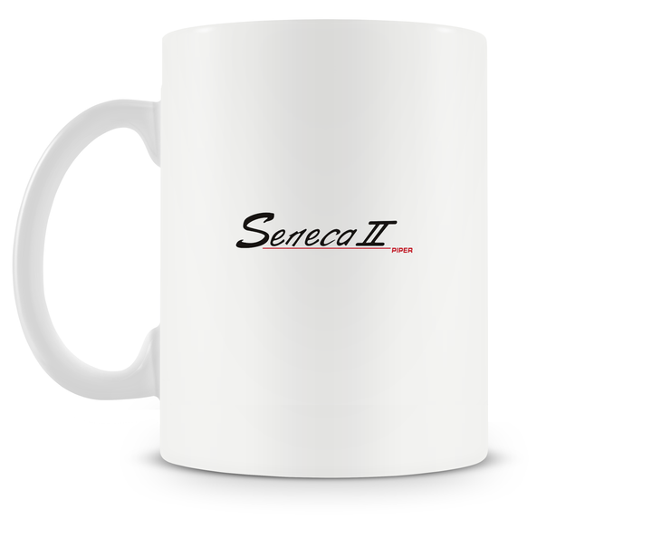 back of Piper Seneca II mug