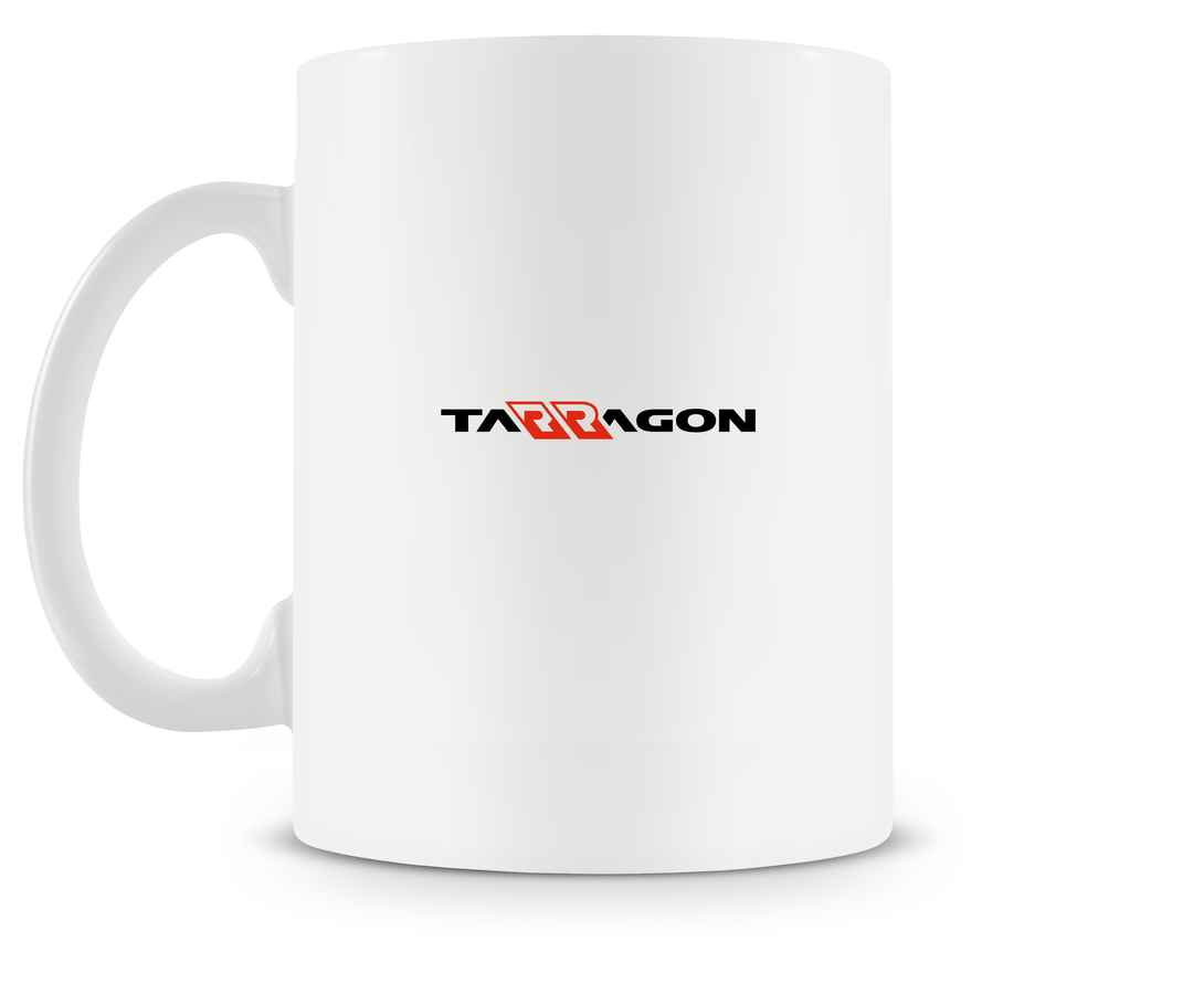 back of Pelegrin Tarragon mug