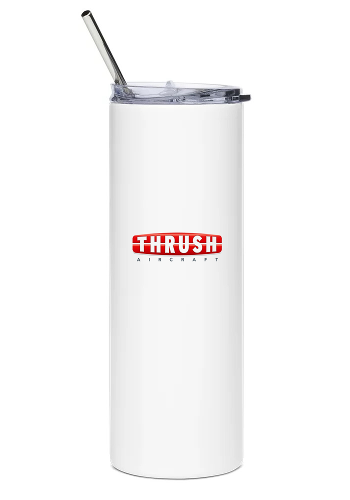 back of Thrush 510 water tumbler