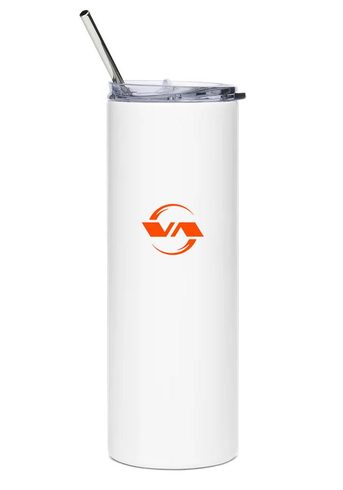 back of Van's Aircraft RV-6 water tumbler