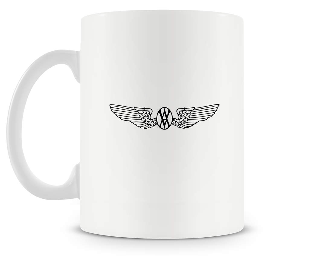 back of Vickers Valiant mug