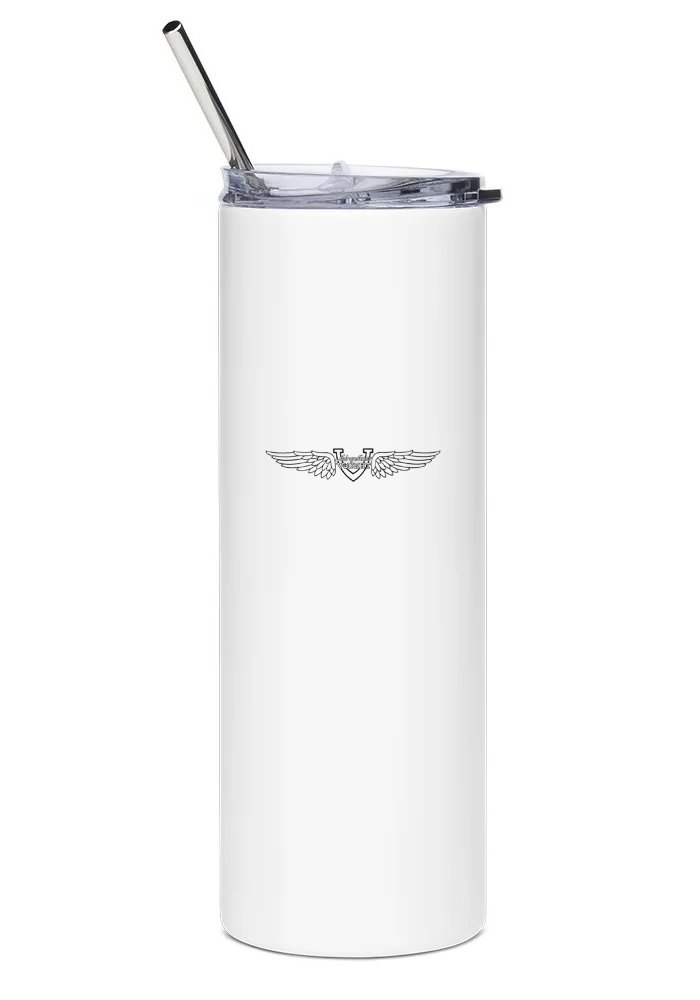 bac of Vought OS2U Kingfisher water tumbler