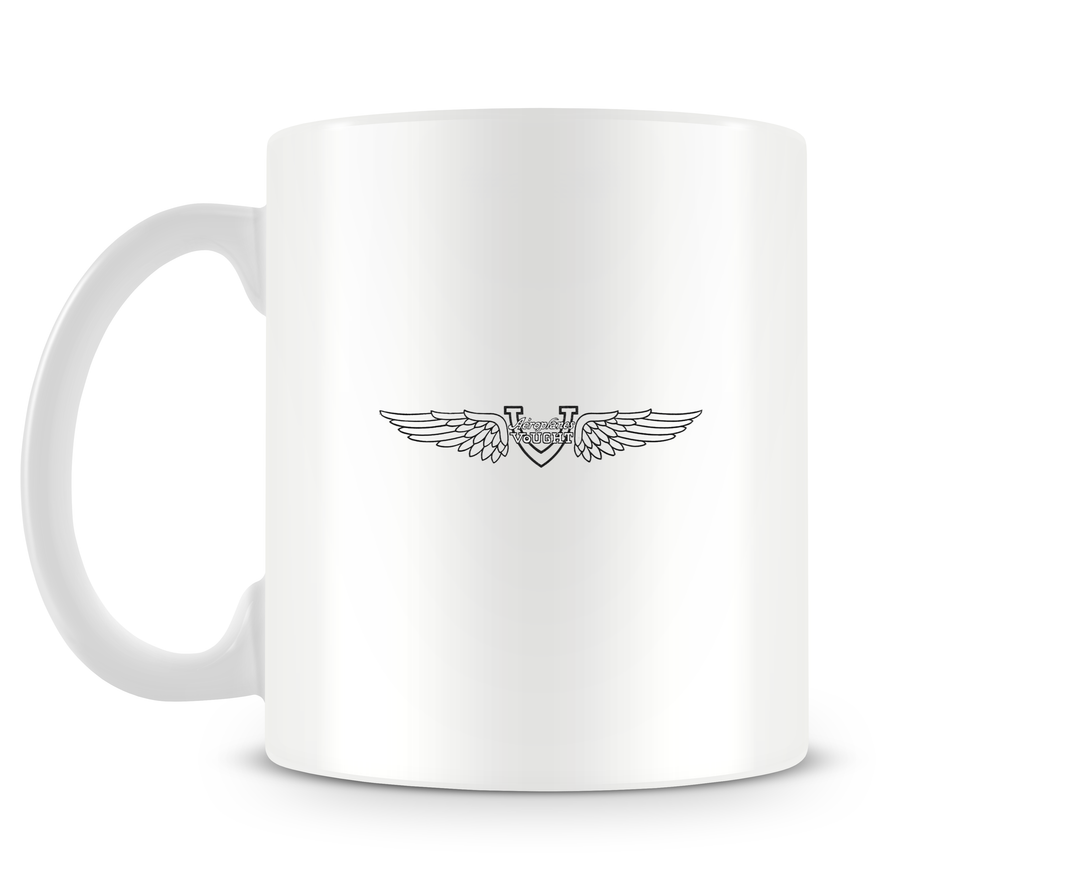 back of Vought F-8 Crusader Mug