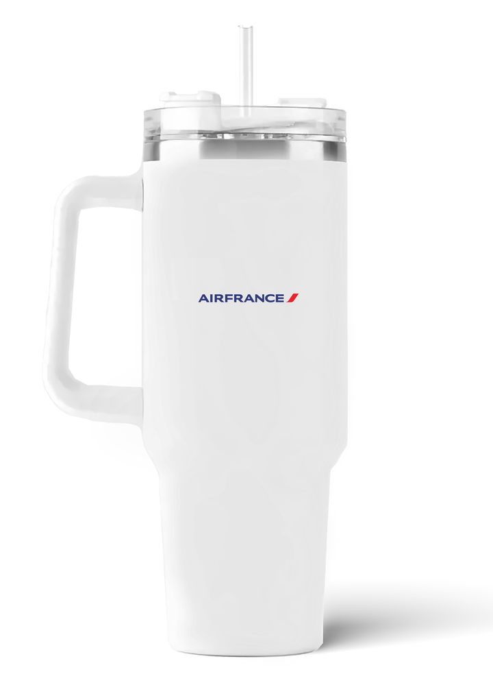 back of Air France Boeing 747-400 Quencher