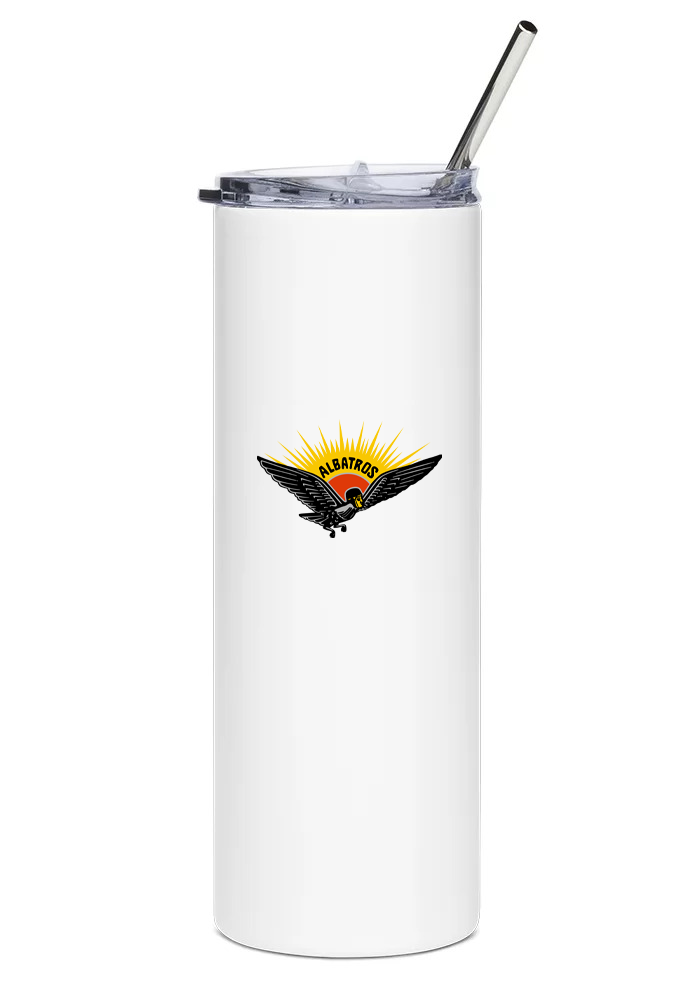 back of Albatros D.III water tumbler