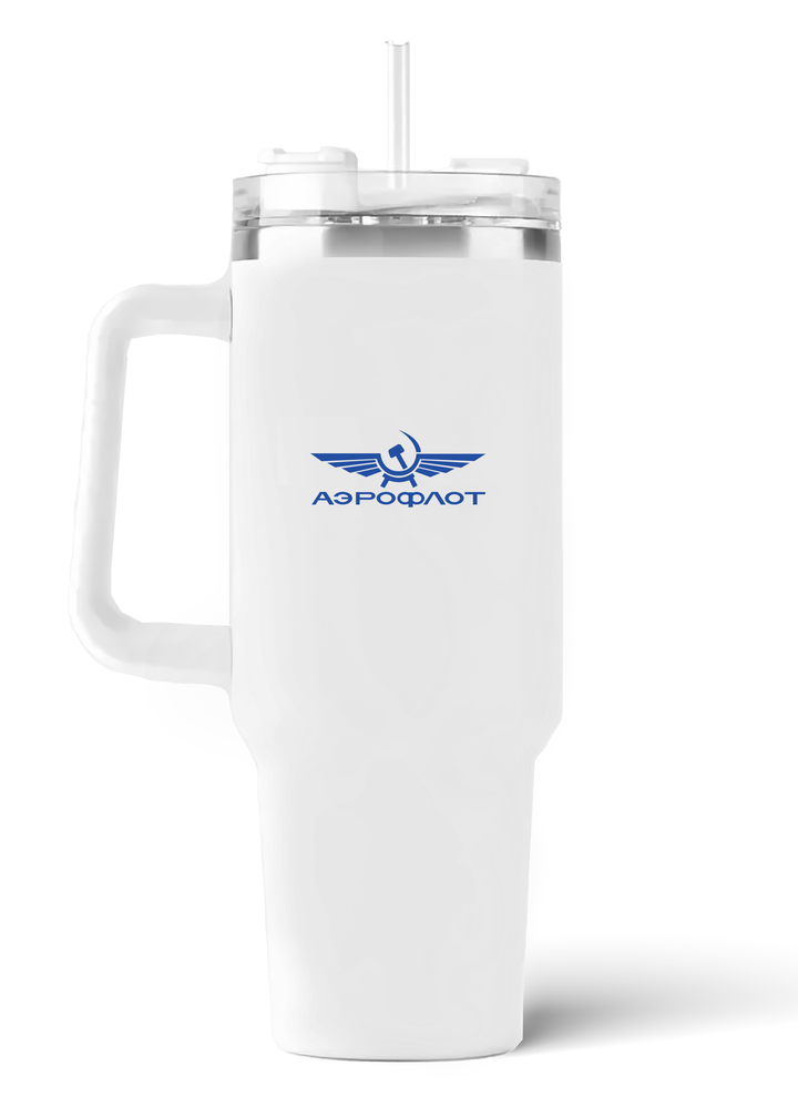 back of Aeroflot Tupolev Tu-144 quencher