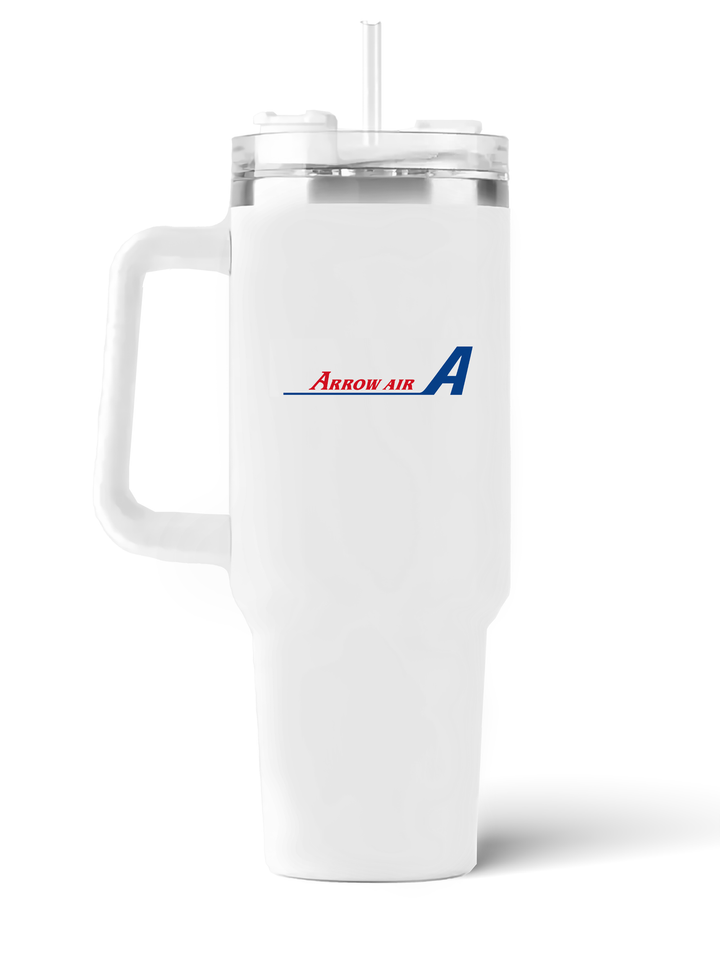 back of Arrow Air Douglas DC-8 quencher