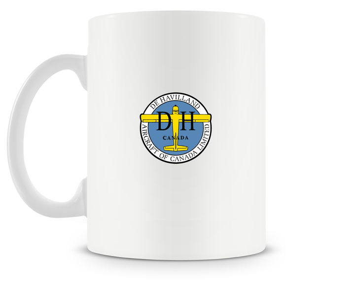 back of de Havilland Canada DHC-3 Otter Mug 15oz.