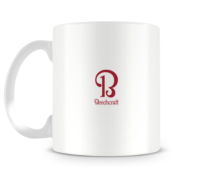 back of Beechcraft Model 77 Skipper mug
