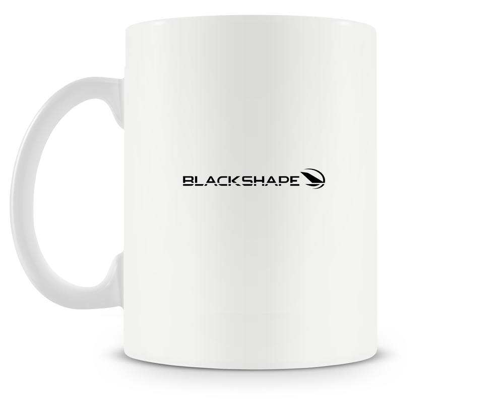 back of Blackshape Prime Veloce mug