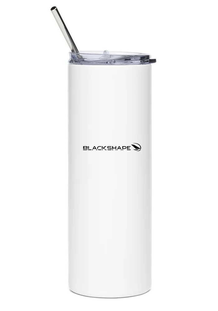 back of Blackshape Prime Veloce water tumbler