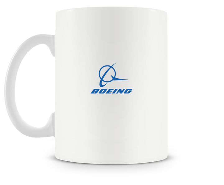 back of Boeing E-3 Sentry mug