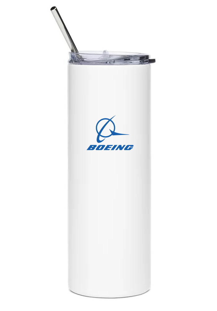 back of Boeing E-3 Sentry water tumbler