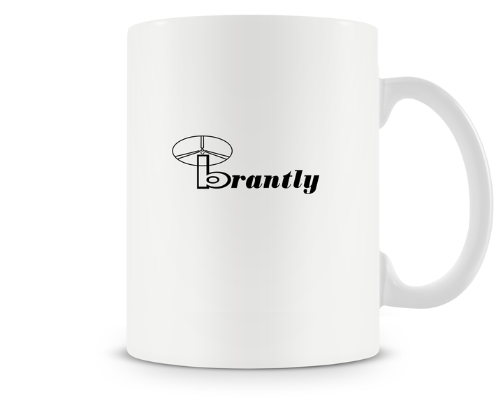 back of Brantly B-2 Mug 15oz.