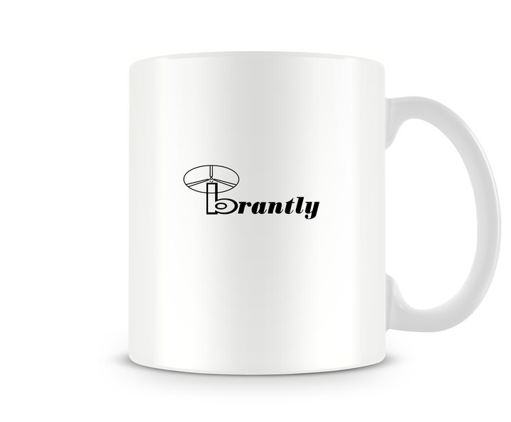 back of Brantly B-2 Mug