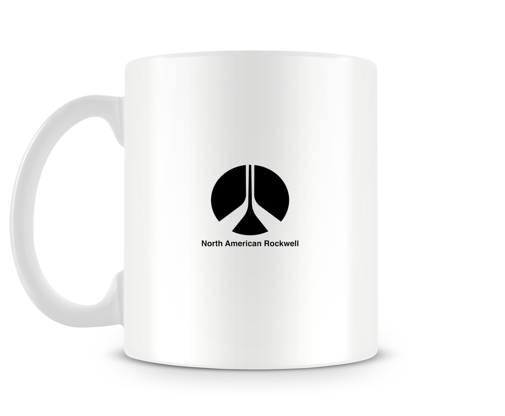 back of North American Rockwell OV-10 Bronco Mug