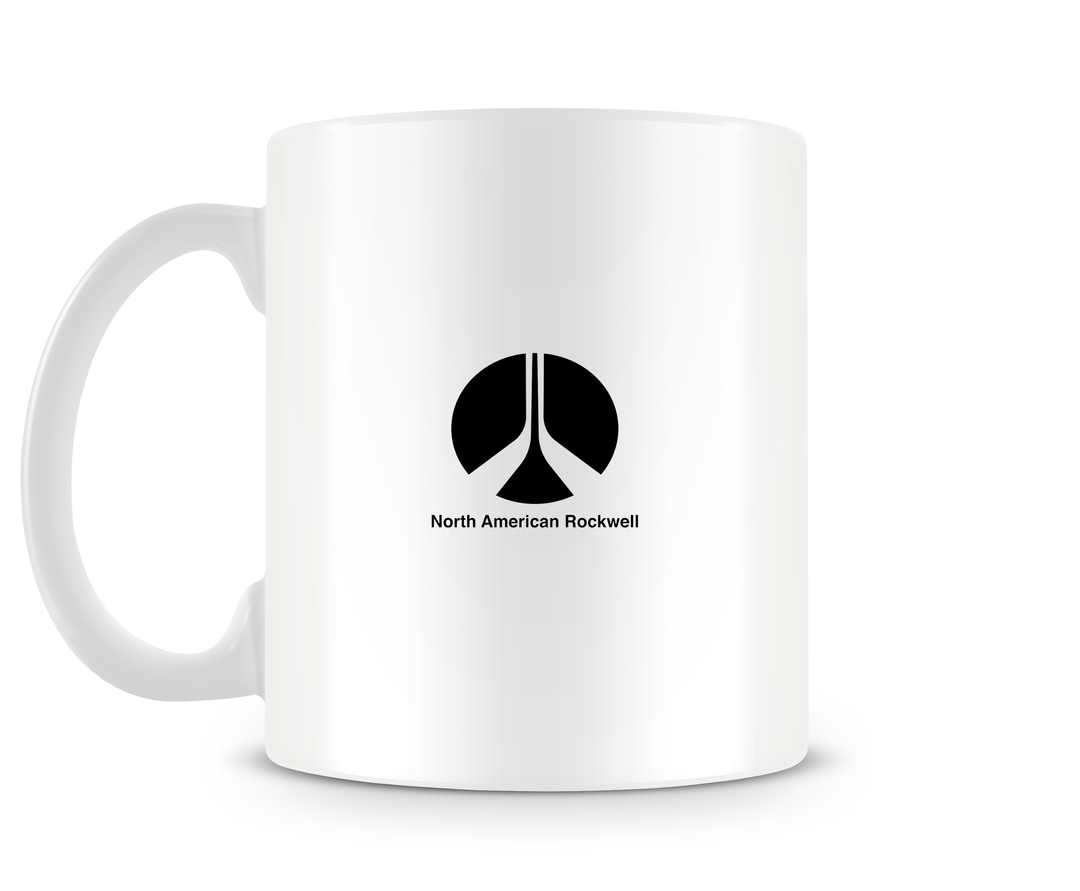 back of North American Rockwell OV-10 Bronco Mug