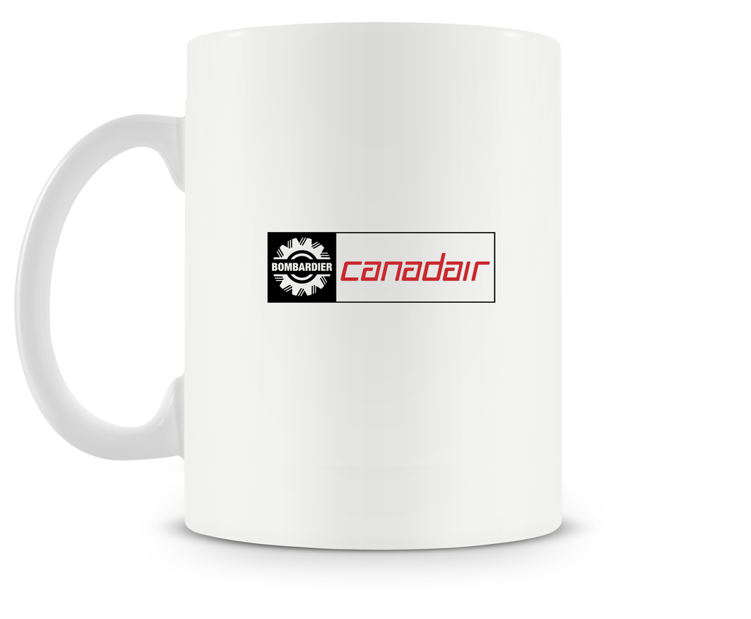back of Canadair CL-415 mug