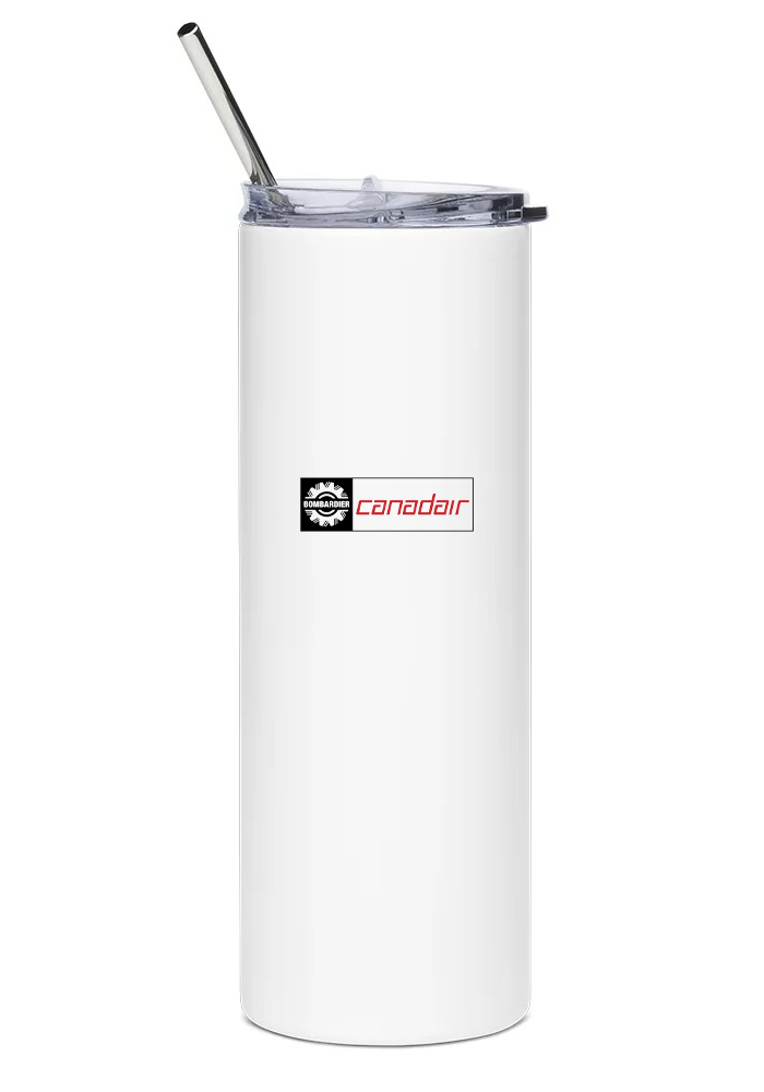 back of Canadair CT-114 Tutor water tumbler