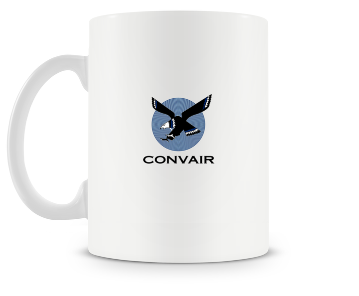 back of Convair F-106 Delta Dart Mug 15oz.