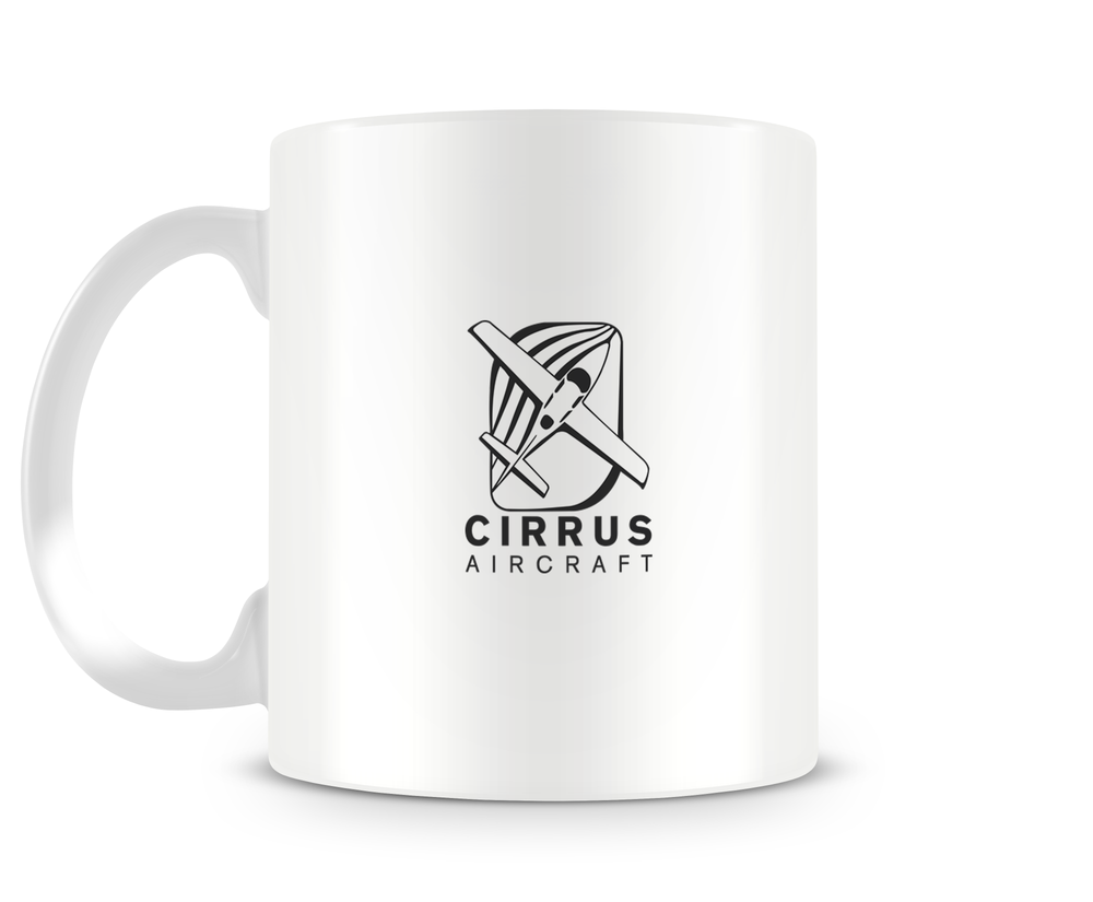 back of Cirrus Vision SF50 Mug