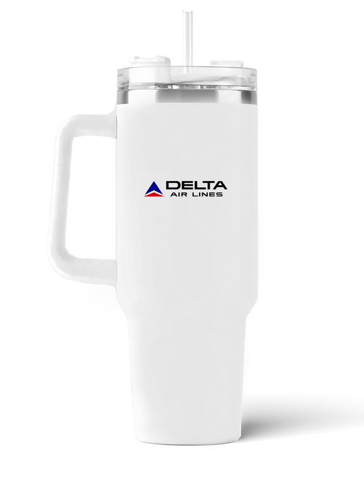 back of Delta Airlines Douglas DC-8 quencher