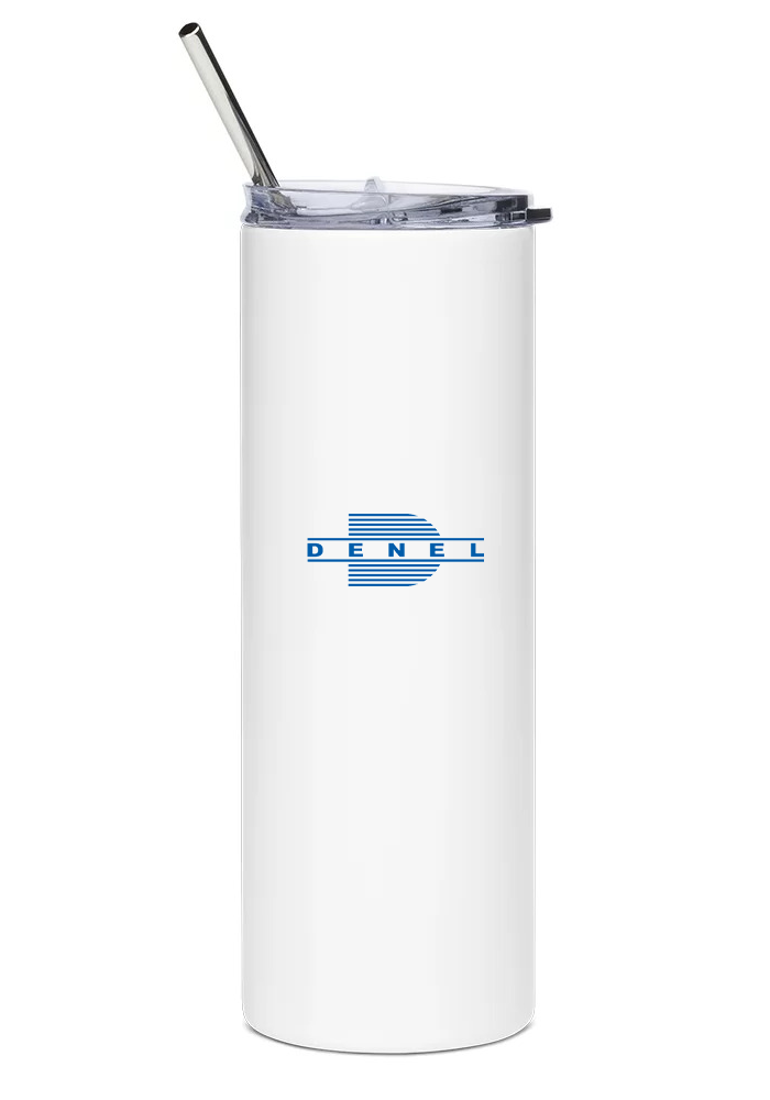 back of Denel Rooivalk water tumbler
