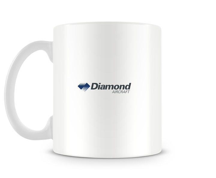 back of Diamond DA40 Mug