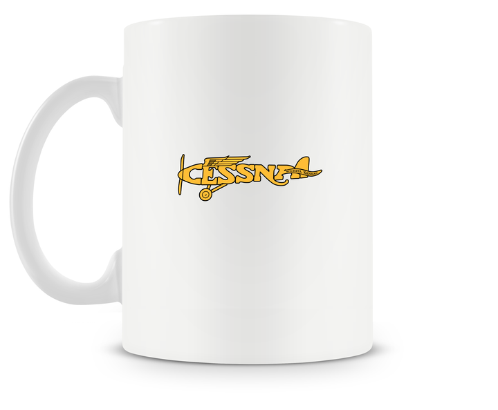 back of Cessna A-37 Dragonfly Mug 15oz.