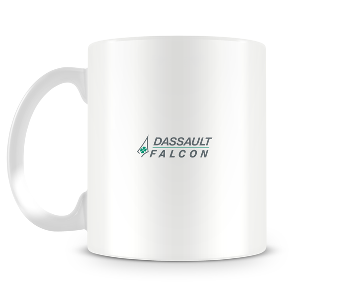 back of Dassault Falcon 20F Mug