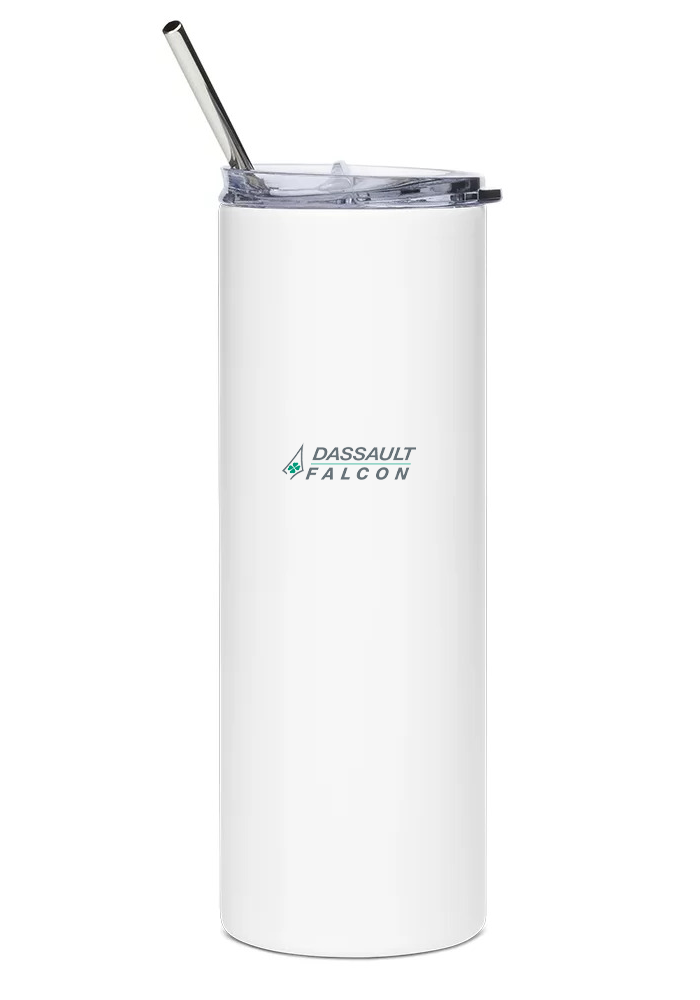 back of Falcon 100 water tumbler