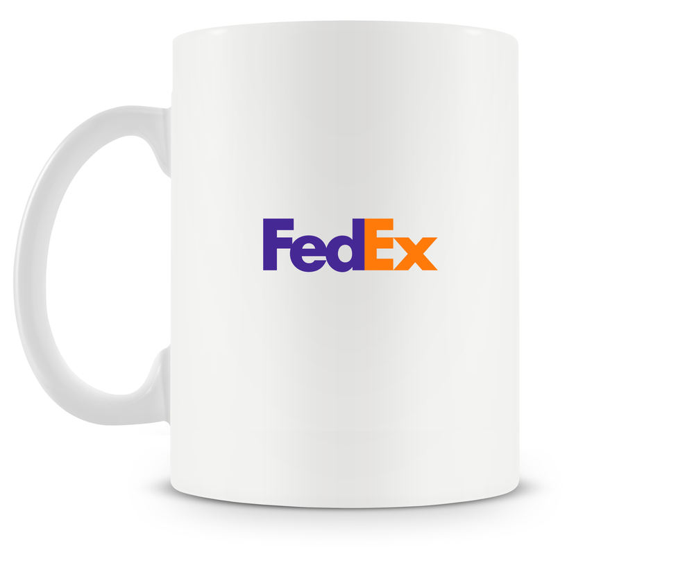 back FedEx Cessna Caravan mug