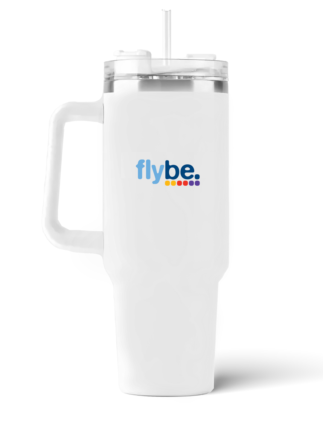 back of Flybe Bombardier Dash 8 Q400 quencher