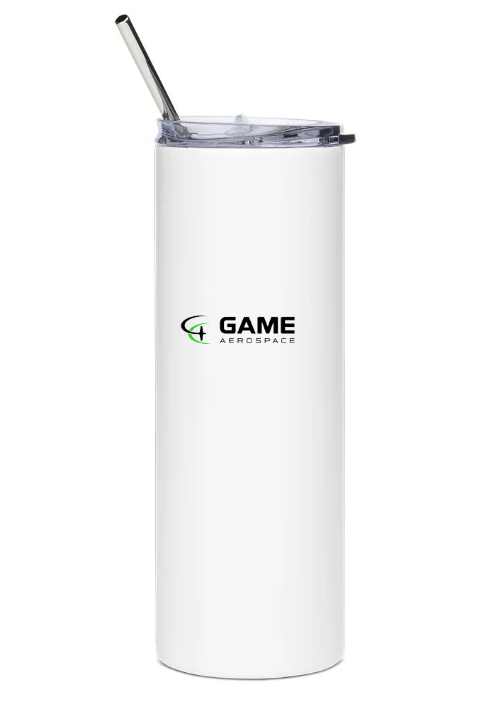 back of Game Composites GB1 GameBird water tumbler