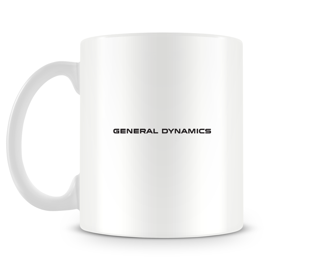 back of General Dynamics F-111 Aardvark Mug