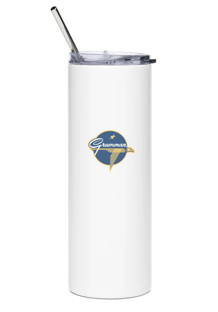 back of Grumman S-2F Tracker water tumbler