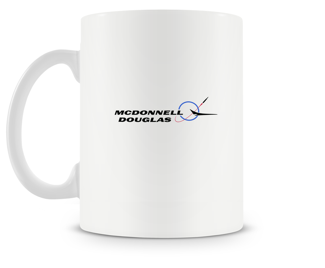 back of McDonnell Douglas AV-8B Harrier II Mug 15oz.