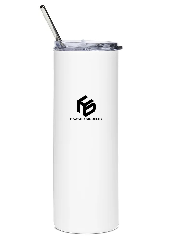 back of AV-8S Matador water tumbler
